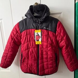 Eddie Bauer Boys Reversible Jacket Size 7/8